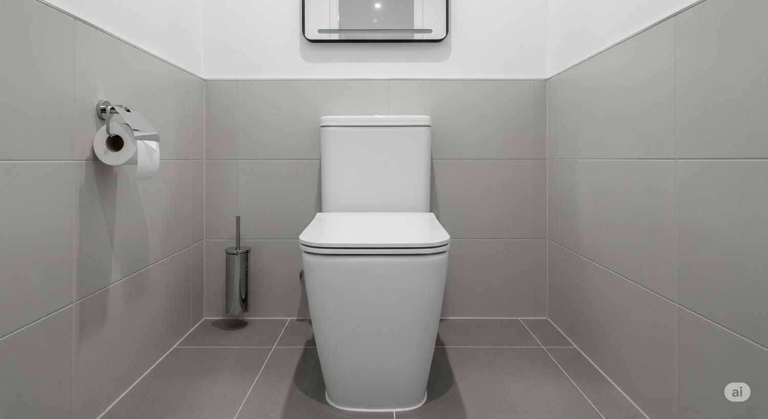 Plumber clearing a blocked toilet in a Singapore bathroom
