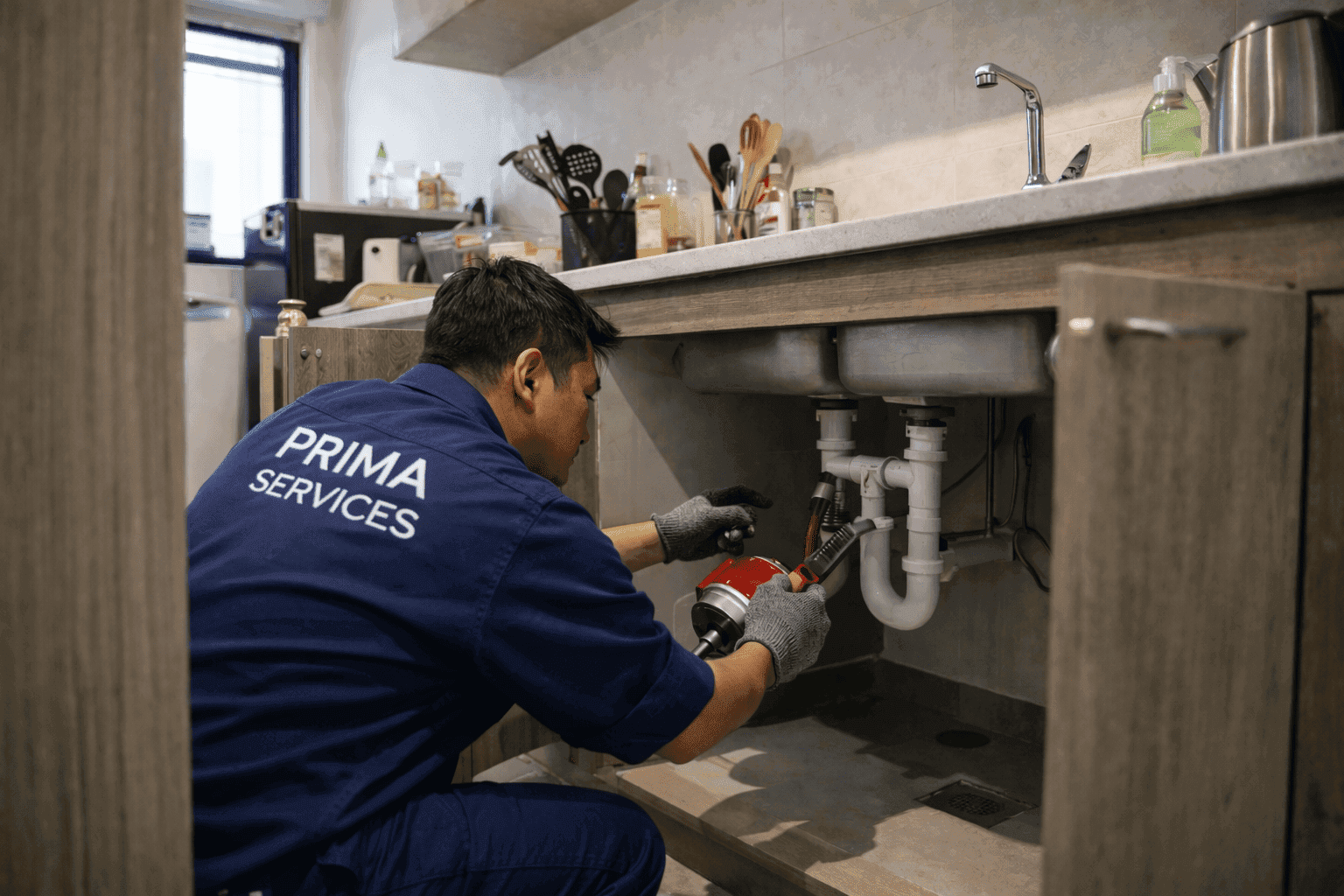 Sink & Drain Choke in Singapore by Prima Services